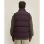 Puffer Gilet 2.0 - De unisex puffer bodywarmer - Red Brown (XS)