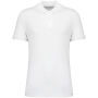 Ecologische herenpolo in piquétricot White 4XL