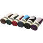Bonded Fleece Blanket black/silver one size