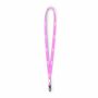 Polyester tubulaire keycord met metalen klem