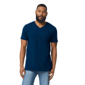 Gildan T-shirt V-Neck SoftStyle SS for him 533 navy 3XL