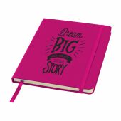 BudgetNote A5 Lines notitieboek - magenta