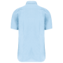 Heren stretch overhemd korte mouwen Light Blue XXL Heren stretch overhemd korte mouwen Light Blue XXL