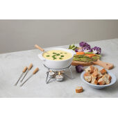 BOSKA Kaasfondueset Party - 750 ml, wit