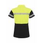 7006 POLO PIQUE LADY PGL Black/Yellow XS