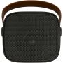 Diya 3W draadloze speaker van gerecycled plastic - Zwart