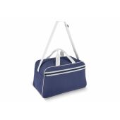 600D gerecycled PET sport- en reistas 48 x 25 x 28 cm 30 L - Blauw / Wit