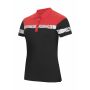 7006 POLO PIQUE PGL W Black/Red S