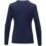 Ponoka biologisch dames t-shirt met lange mouwen - Navy - XS Ponoka biologisch dames t-shirt met lange mouwen - Navy - XS