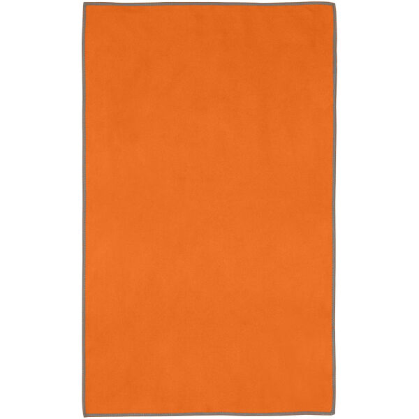 Pieter GRS ultralichte en sneldrogende handdoek 30 x 50 cm - Oranje