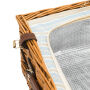 MADISON PARK - Picknickmand beige, blauw, bruin