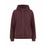 Cottover Gots Key FZ Hood lady Burgundy XS Cottover Gots Key FZ Hood lady Burgundy XS