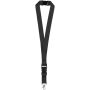 Yogi lanyard met afneembare gesp en veiligheidssluiting - Zwart Yogi lanyard met afneembare gesp en veiligheidssluiting - Zwart
