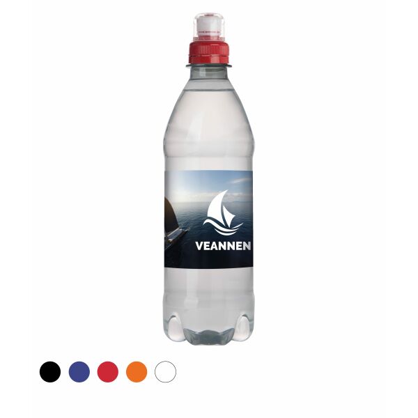 Bronwater 500 ml met sportdop