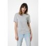 IQONIQ Manuel gerecycled katoen t-shirt ongeverfd, heather grey (S)
