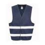 CORE ENHANCED VISIBILITY VEST, NAVY, S/M, RESULT