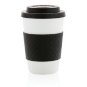 Herbruikbare koffiebeker 270ml, zwart