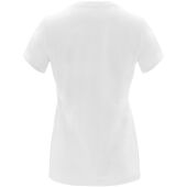 Capri damesshirt met korte mouwen - Wit - 3XL