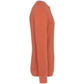Ecologische uniseks sweater met ronde hals French Terry Washed Pomelo 4XL