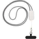 Anser gerecycleerde plastic smartphonesnoer met geïntegreerde 27W 5-in-1 kabel - Wit