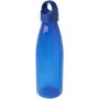Bergen 800 ml waterfles van gerecycled plastic - Koningsblauw