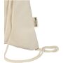 Peru Blend 180 g/m² GRS recycled drawstring bag 5L - Natural