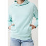IQONIQ Yengo recycled katoen hoodie met steekzakken, crushed mint (L)
