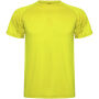 Montecarlo sportshirt met korte mouwen voor heren - Fluor Yellow - 3XL