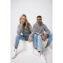 Iqoniq Trivor gerecycled polyester fleece hoodie, storm grey (XXXL)