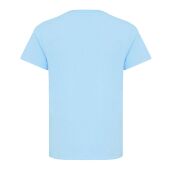 Iqoniq Koli kids lichtgewicht gerecycled katoen t-shirt, sky blue (5-6 y)