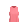 Dames triblend croptop Coral XXL Dames triblend croptop Coral XXL