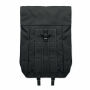 IREA - 600D polyester rolltop rugzak - Zwart