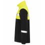 7300 FULL ZIP FLEECE PGL Black/Yellow 5XL