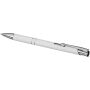 Moneta soft touch balpen met klikmechanisme (zwarte inkt) - Wit
