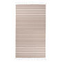 T1-Hamsultan Hamam Sultan Towel - Beige/White