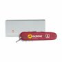 Victorinox Huntsman zakmes in geschenkdoos - transparant rood