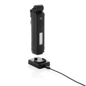 Gear X RCS gerecycled plastic USB-oplaadbare werklamp, zwart