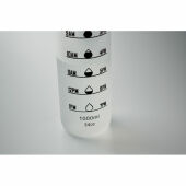 ISFORDEN MARK - Sportwaterfles RPET 1L         MO2672 - Transparant Wit