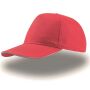 START FIVE SANDWICH CAP, RED/WHITE, One size, ATLANTIS HEADWEAR