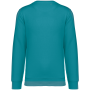Ecologische uniseks sweater met ronde hals Adriatic Blue 4XL