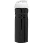H2O Active® Base 650 ml sportfles met flipcapdeksel - Zwart/Wit