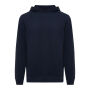 IQONIQ Yengo recycled katoen hoodie met steekzakken, donkerblauw (XXS)