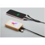 SCX.design P26 15 W 5000 mAh houten MagSafe powerbank - Hout