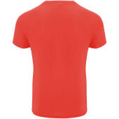 Bahrain kortärmad funktions T-shirt för barn - Fluor Coral - 12