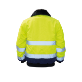 4-in-1 pilotenjas Oslo Hi Vis Yellow / Navy 5XL