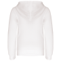 Kinder Sweater met gecontrasteerde capuchon White / Fine Grey 12/14 jaar Kinder Sweater met gecontrasteerde capuchon White / Fine Grey 12/14 jaar