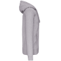 Hooded Sweater Met Rits Oxford Grey XS