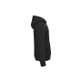 Ecologische uniseks sweater met capuchon Black XXL