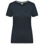 Dames-T-shirt met antibacteriële behandeling Navy XS
