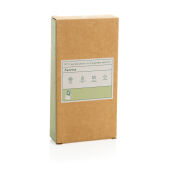 Aervina RCS rplastic herlaadbare bureauventilator, zwart